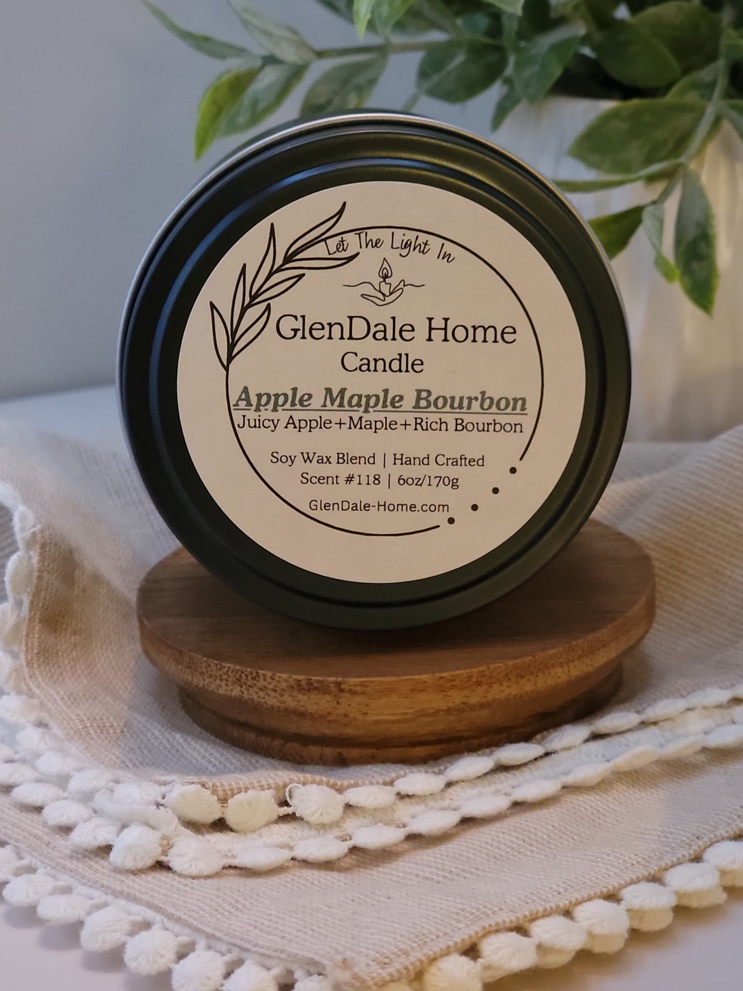 Apple Maple Bourbon Candle